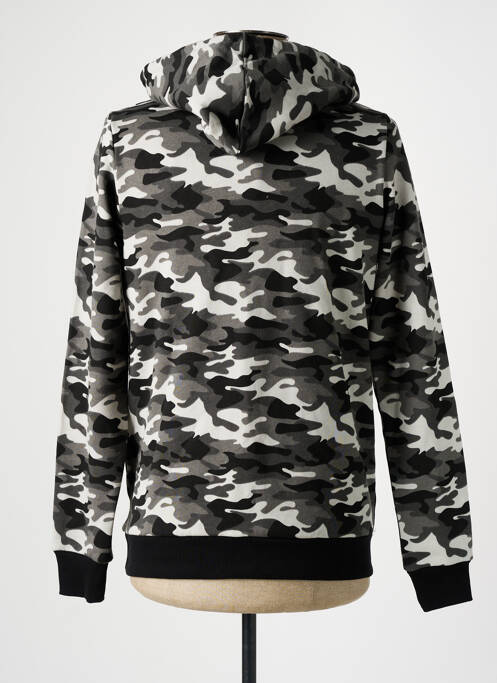 Hanorac cu glugă gri CEMI bărbat