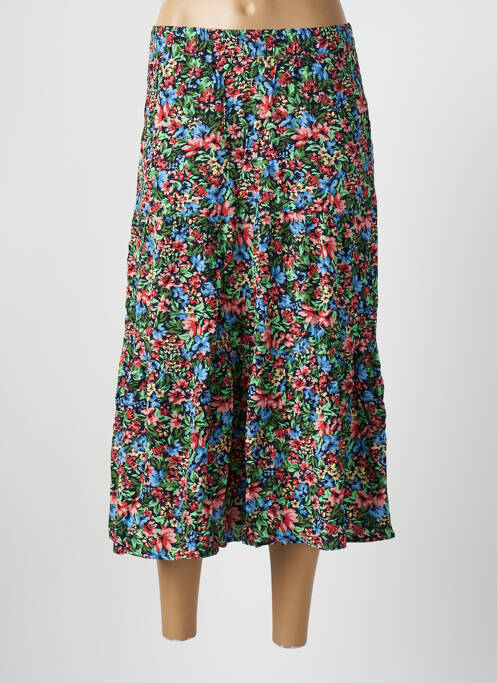 Fustă midi verde ONLY femeie