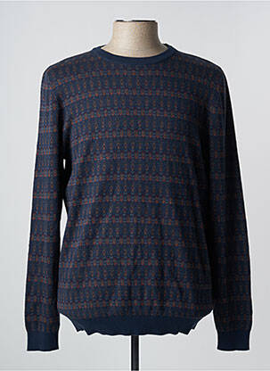 Pulover albastru JACK & JONES bărbat