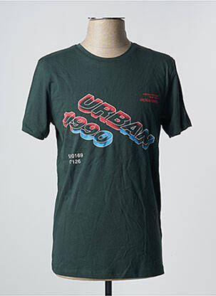 Tricou verde JACK & JONES bărbat