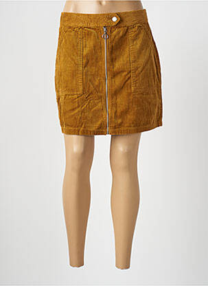 Fustă scurtă maro JACQUELINE DE YONG femeie