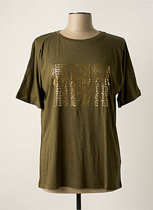 Tricou verde ASTRID BLACK LABEL femeie