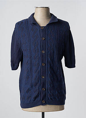 Vestă cu mâneci scurte albastru LE FABULEUX MARCEL DE BRUXELLES bărbat