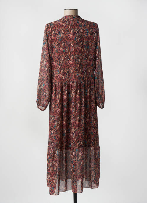 Rochie lungă maro ZABAIONE femeie