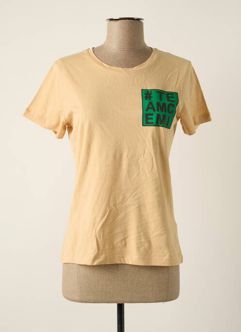 Tricou bej CEMI femeie