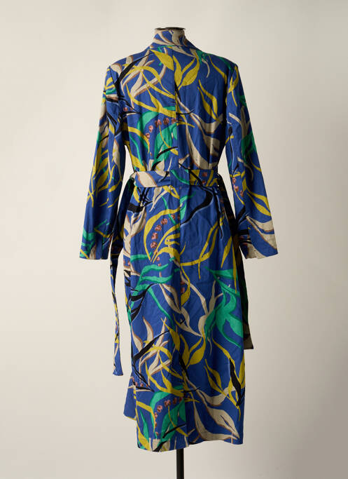 Trench albastru DEUX. BY ELINE DE MUNCK femeie