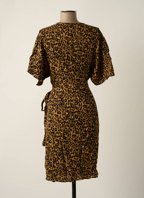 Rochie midi bej ASTRID BLACK LABEL femeie