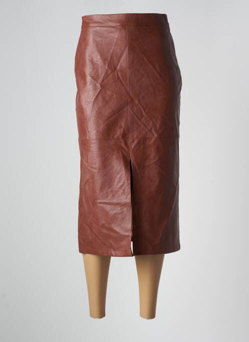 Fustă midi maro ASTRID BLACK LABEL femeie