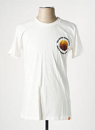 Tricou alb MORA bărbat