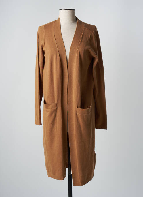 Vestă cu mâneci lungi maro VERO MODA femeie