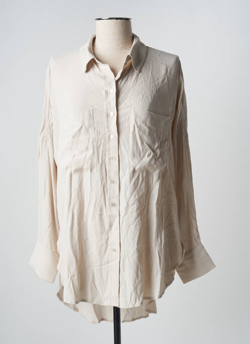 Cămașă bej MANGO femeie