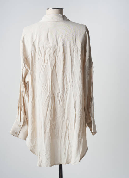 Cămașă bej MANGO femeie