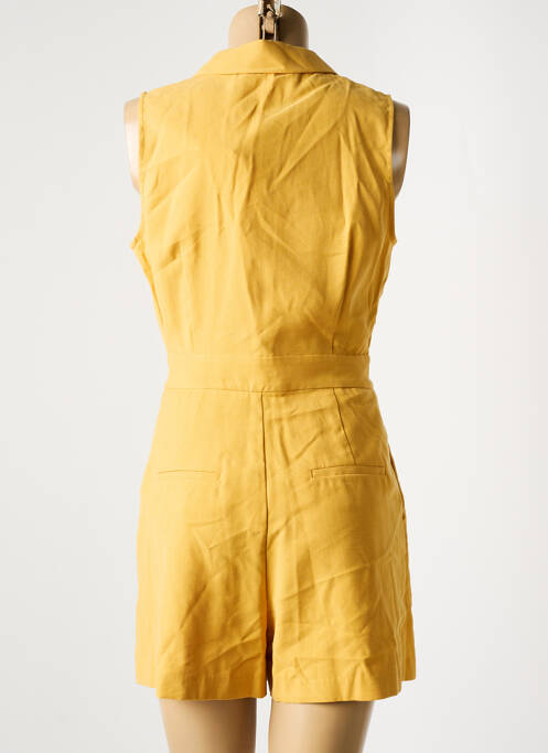 Salopetă scurtă galben MANGO femeie