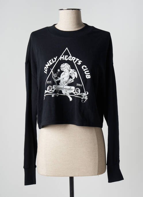 Hanorac negru TALLY WEIJL femeie