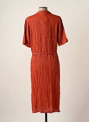 Rochie midi portocalie VILA femeie