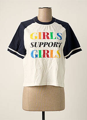 Tricou alb STIEN EDLUND femeie
