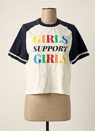 Tricou alb STIEN EDLUND femeie