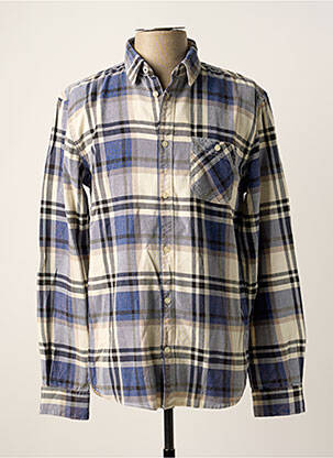 Cămașă cu mâneci lungi albastru TOM TAILOR bărbat