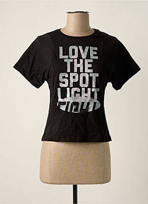 Tricou negru SUPASTAR femeie