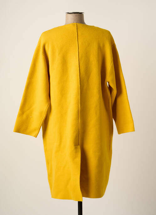 Vestă cu mâneci lungi galben MORGAN femeie