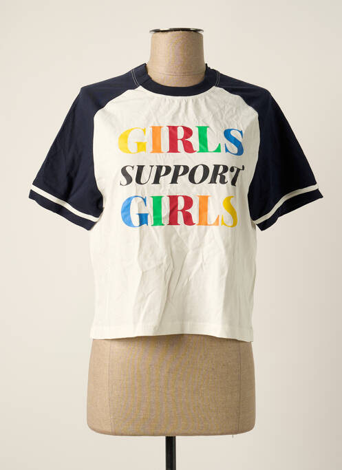 Tricou alb STIEN EDLUND femeie