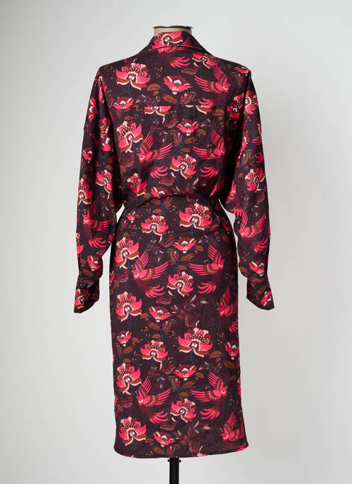 Rochie midi maro DEUX. BY ELINE DE MUNCK femeie