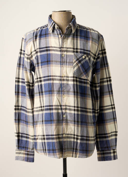 Cămașă cu mâneci lungi albastru TOM TAILOR bărbat