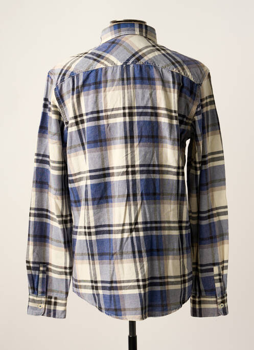 Cămașă cu mâneci lungi albastru TOM TAILOR bărbat