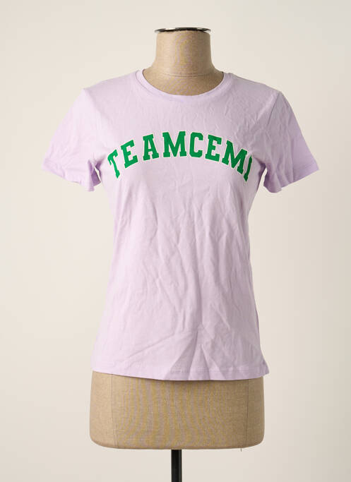Tricou violet CEMI femeie