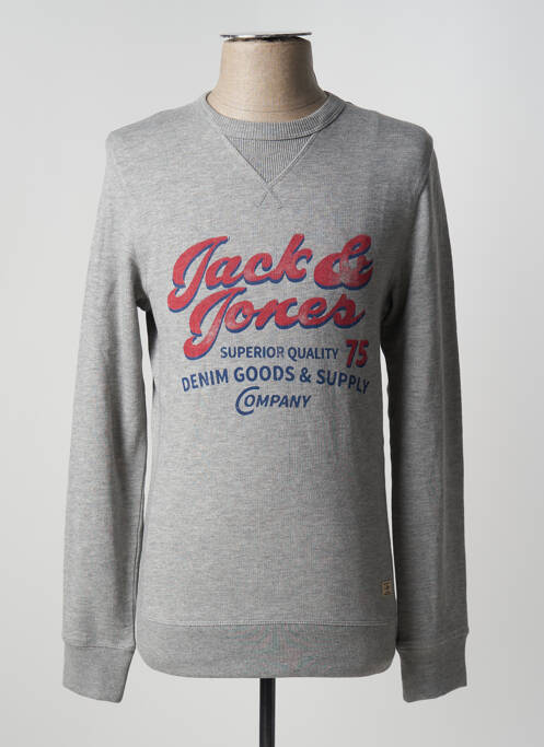 Hanorac gri JACK & JONES bărbat