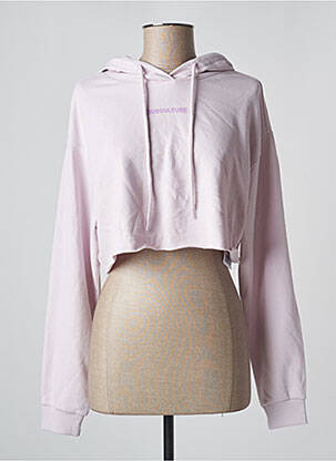 Hanorac cu glugă violet TALLY WEIJL femeie