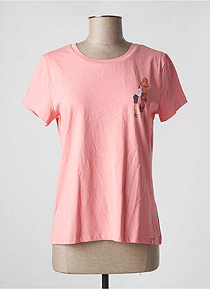 Tricou roz MORA femeie