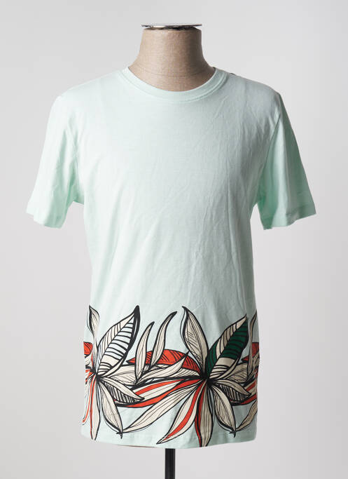 Tricou verde JACK & JONES bărbat