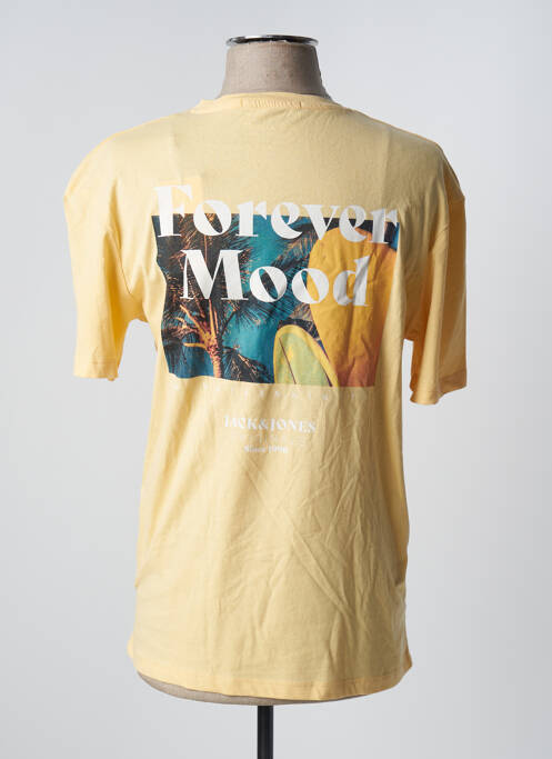 Tricou galben JACK & JONES bărbat