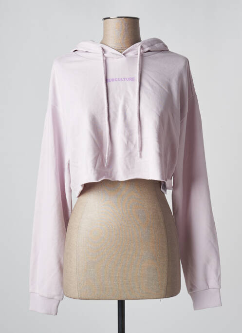 Hanorac cu glugă violet TALLY WEIJL femeie