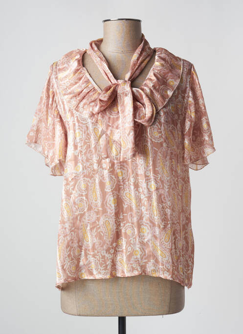 Bluză bej FOUDRE BY AURELIE VAN DAELEN femeie