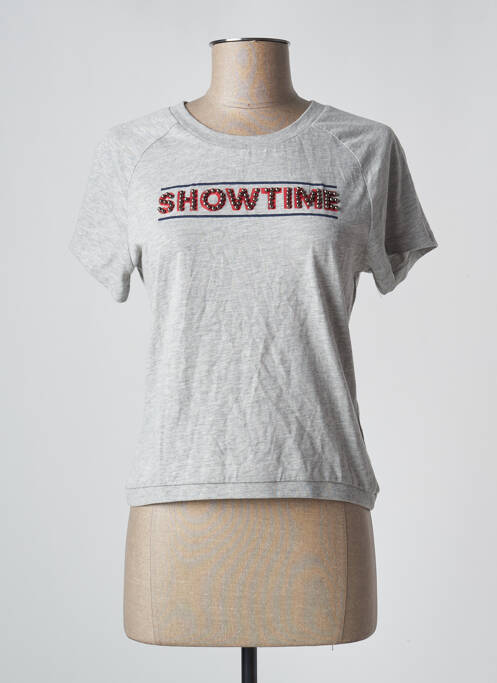 Tricou gri SUPASTAR femeie