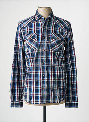 Cămașă cu mâneci lungi albastru PETROL INDUSTRIES bărbat