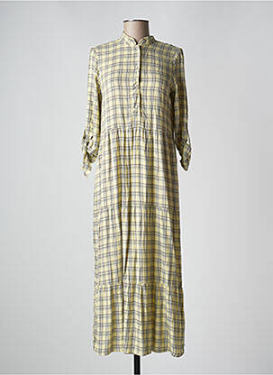 Rochie lungă galben ONLY femeie