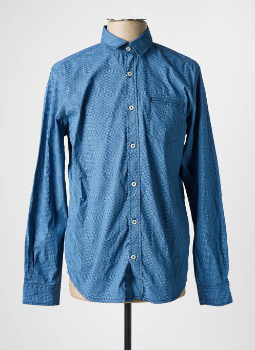 Cămașă cu mâneci lungi albastru TOM TAILOR bărbat