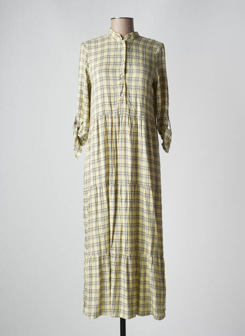 Rochie lungă galben ONLY femeie