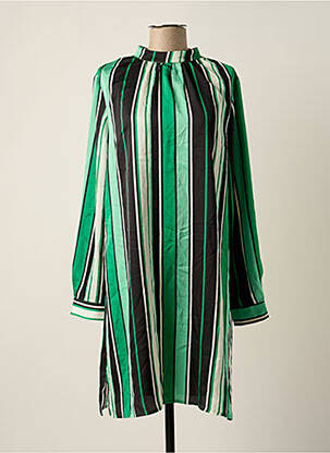 Rochie midi verde CLOUDS OF FASHION femeie