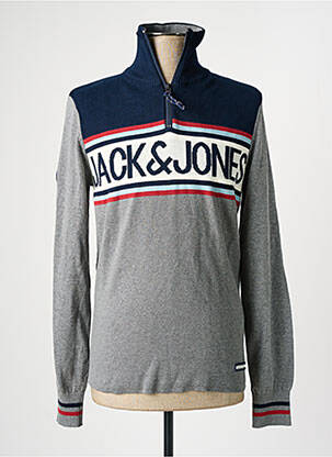 Pulover gri JACK & JONES bărbat