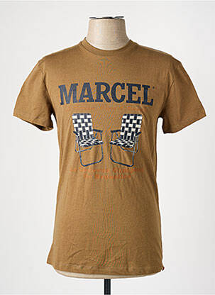 Tricou maro LE FABULEUX MARCEL DE BRUXELLES bărbat