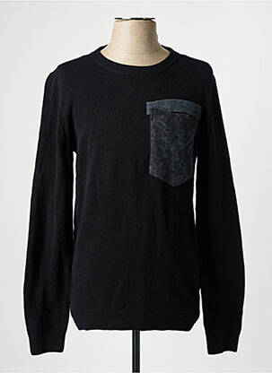 Pulover negru JACK & JONES bărbat