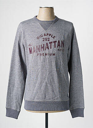 Pulover albastru JACK & JONES bărbat