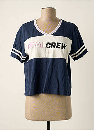 Tricou albastru CEMI femeie