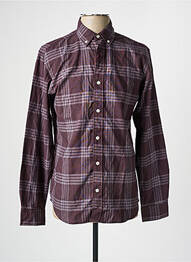 Cămașă cu mâneci lungi violet JACK & JONES homme