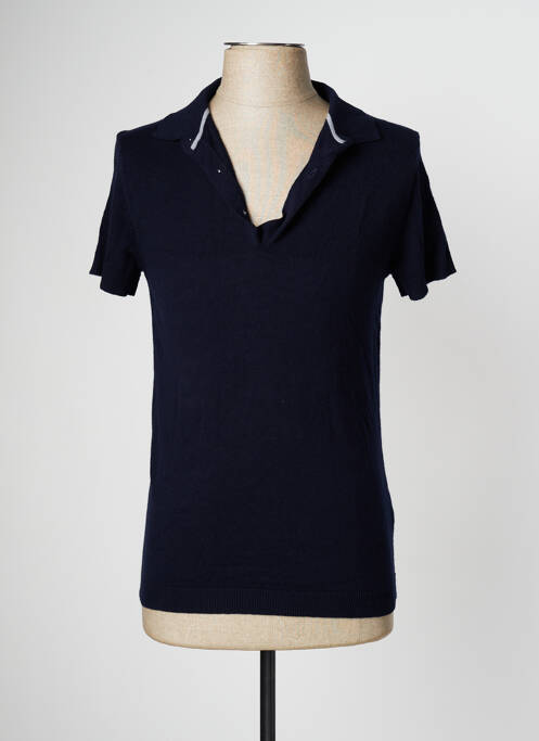 Tricou albastru JACK & JONES bărbat