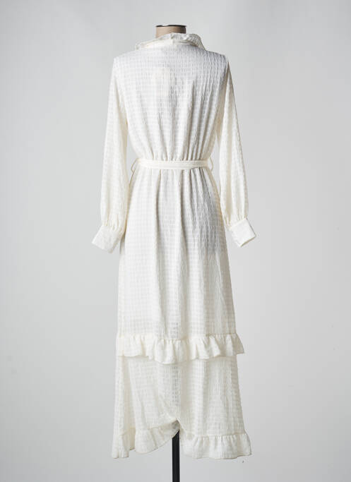 Rochie midi bej FOUDRE BY AURELIE VAN DAELEN femeie